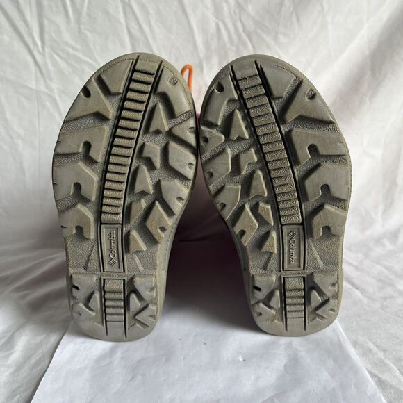 Columbia Powderbug Plus Winter Snow Boots Pink Youth Girls Size 12 - Picture 6 of 7